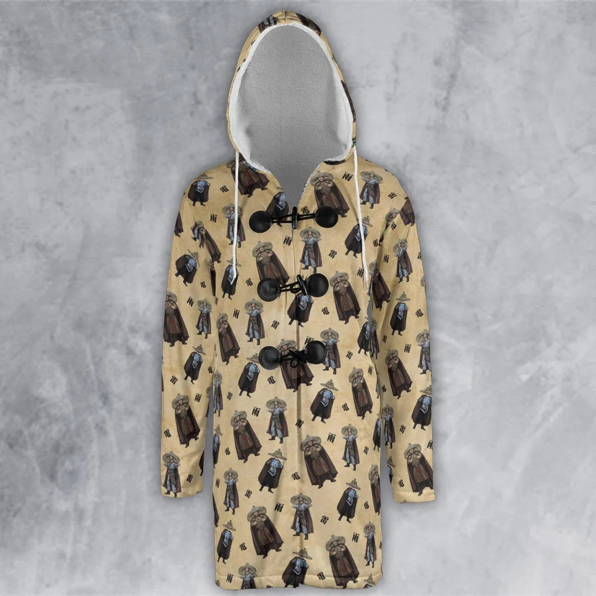 Hooded Cloak Coat - 5MSDHAKC