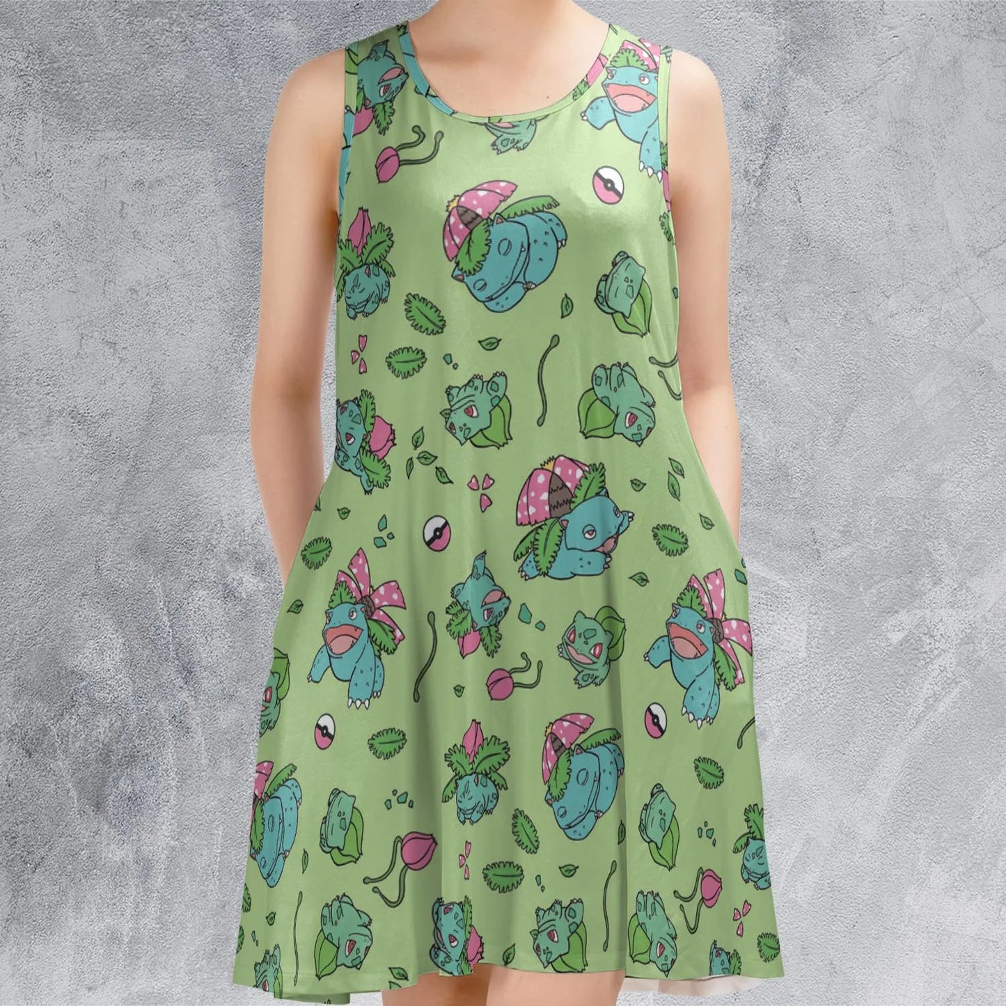 Sleeveless Dress - RGAMNV6K