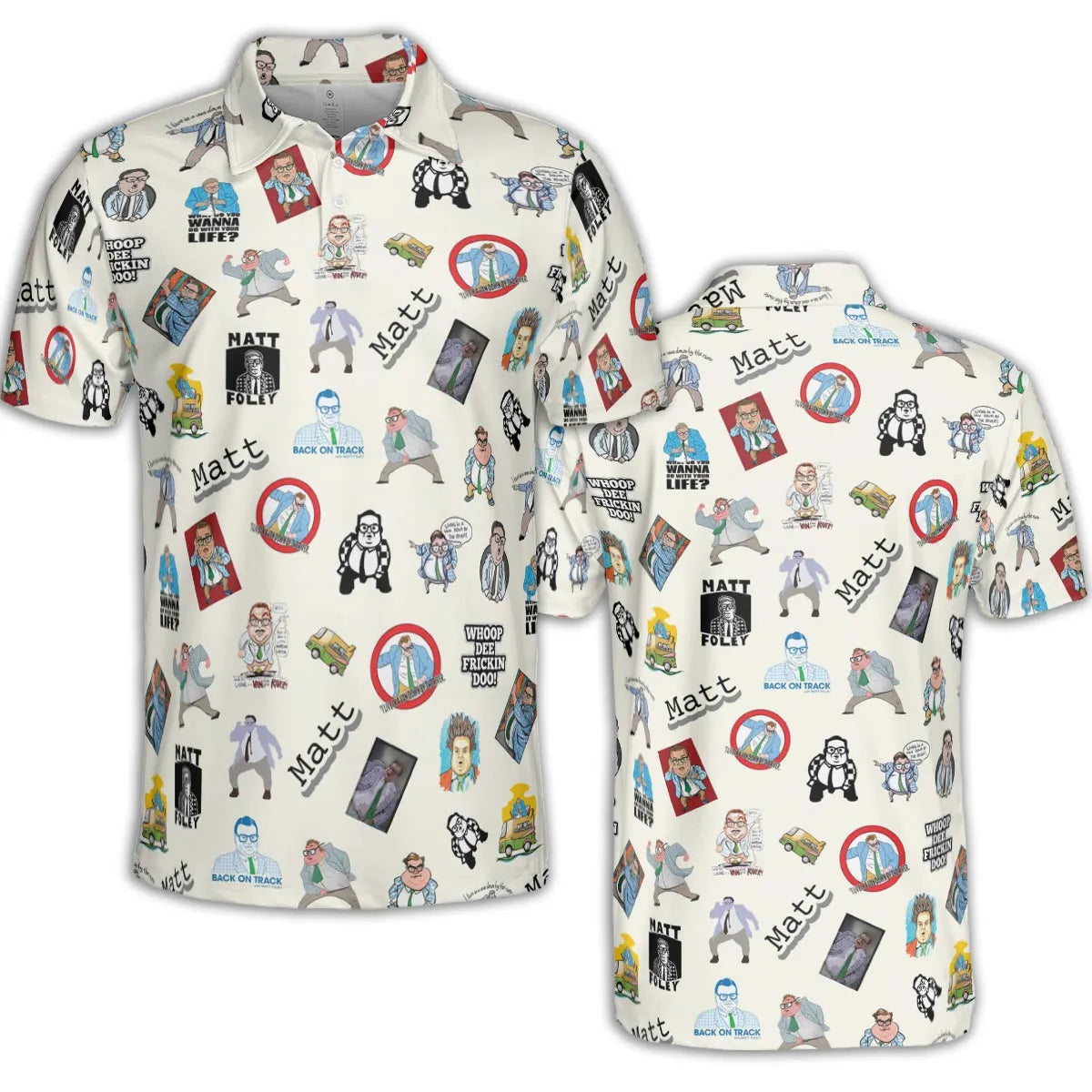 AOP Men/Women Polo Shirt - NCAKRAWP