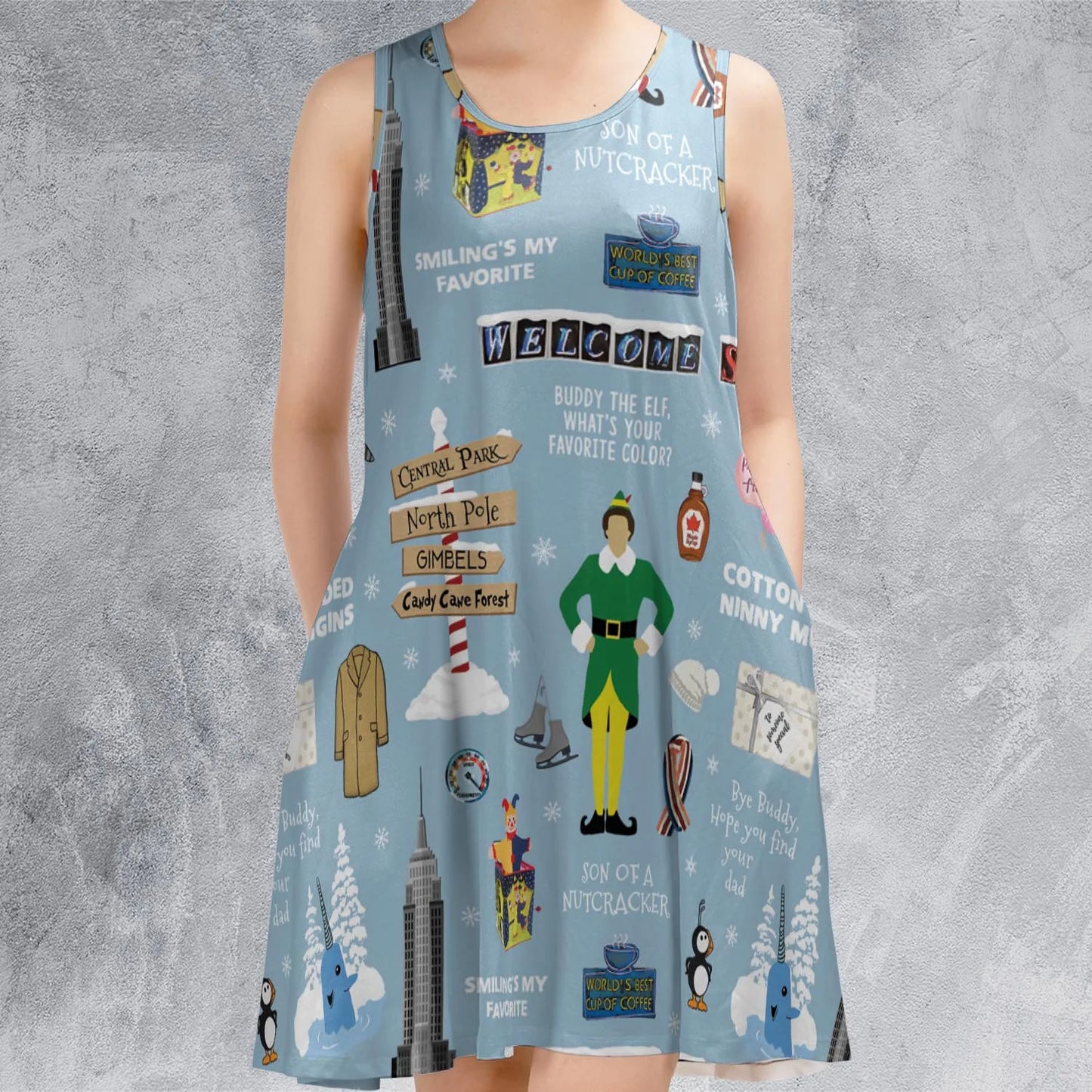 Sleeveless Dress - YA2VMU35