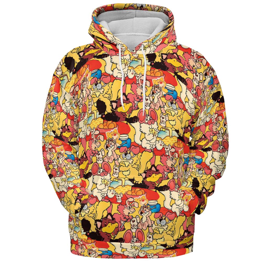All-over Print Hoodie - WVVC9RJF -  - 2