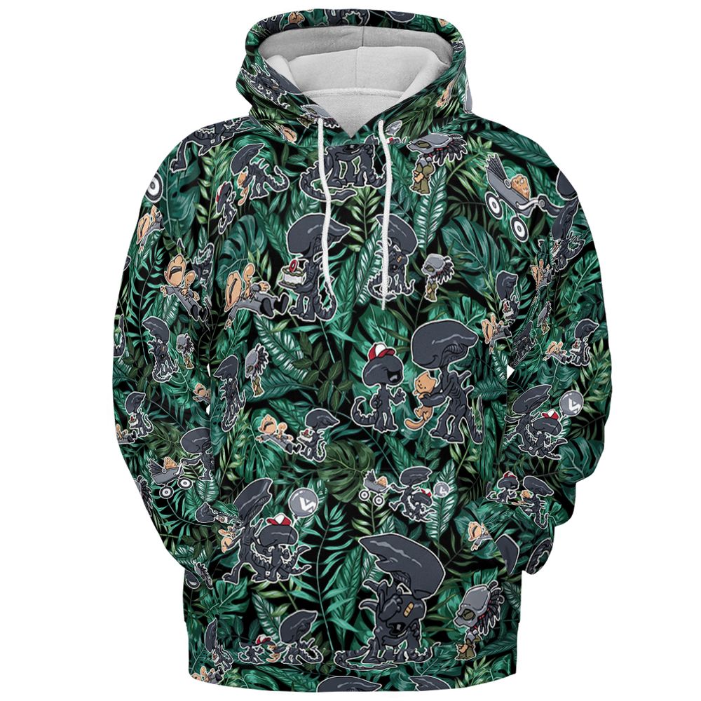 All-over Print Hoodie - NC327DPT -  - 2