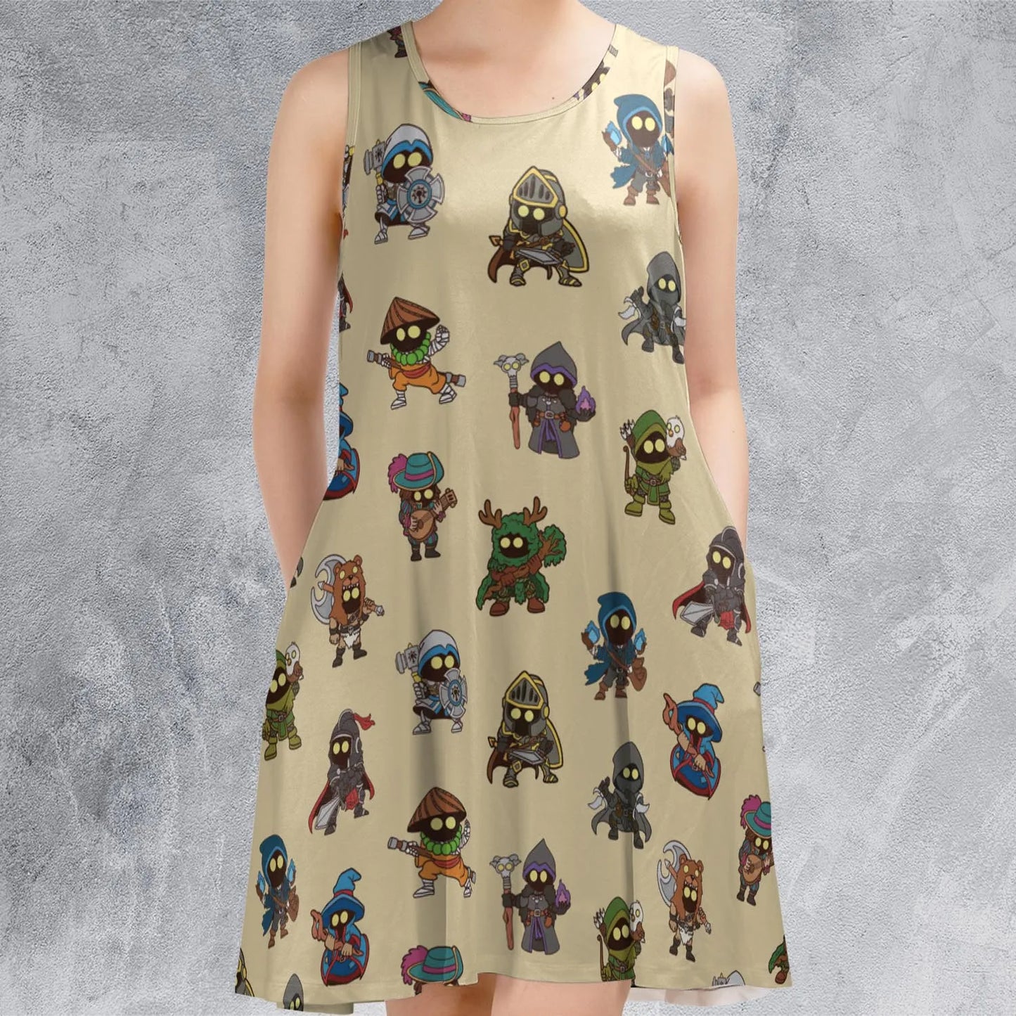 Sleeveless Dress - NEEKFSQF