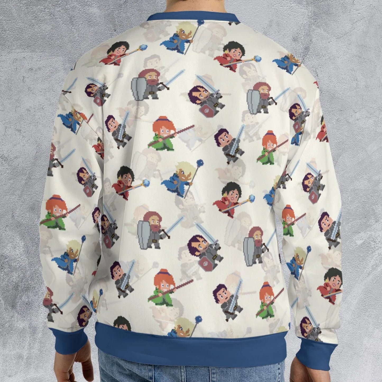 All-over Print Sweatshirt - FFZZPL5Y