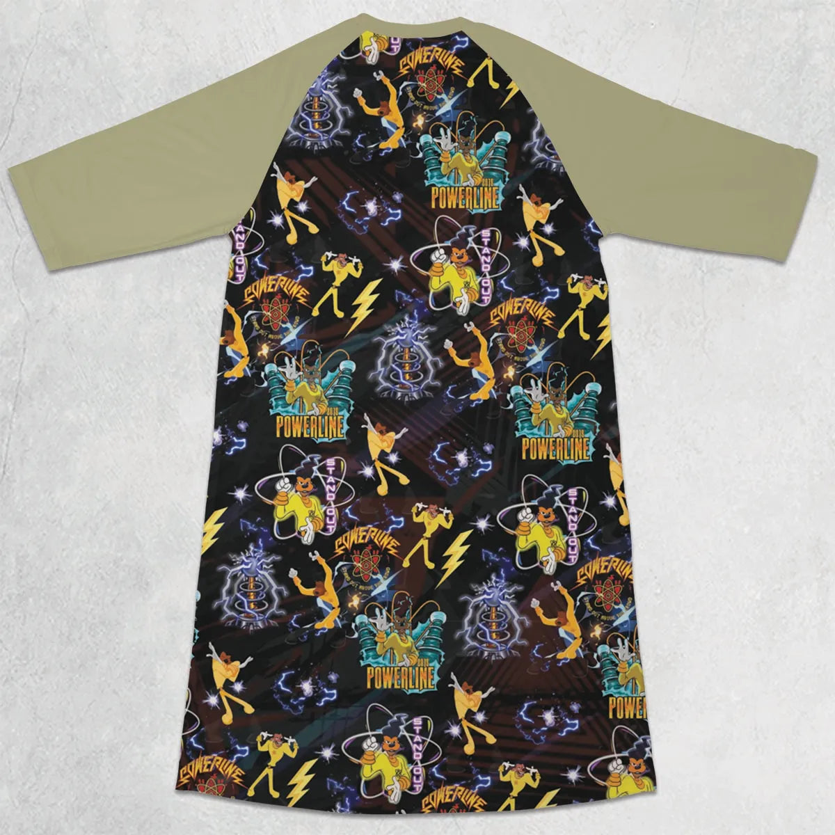 3/4 Sleeve Raglan Dress - GRBRU6HW