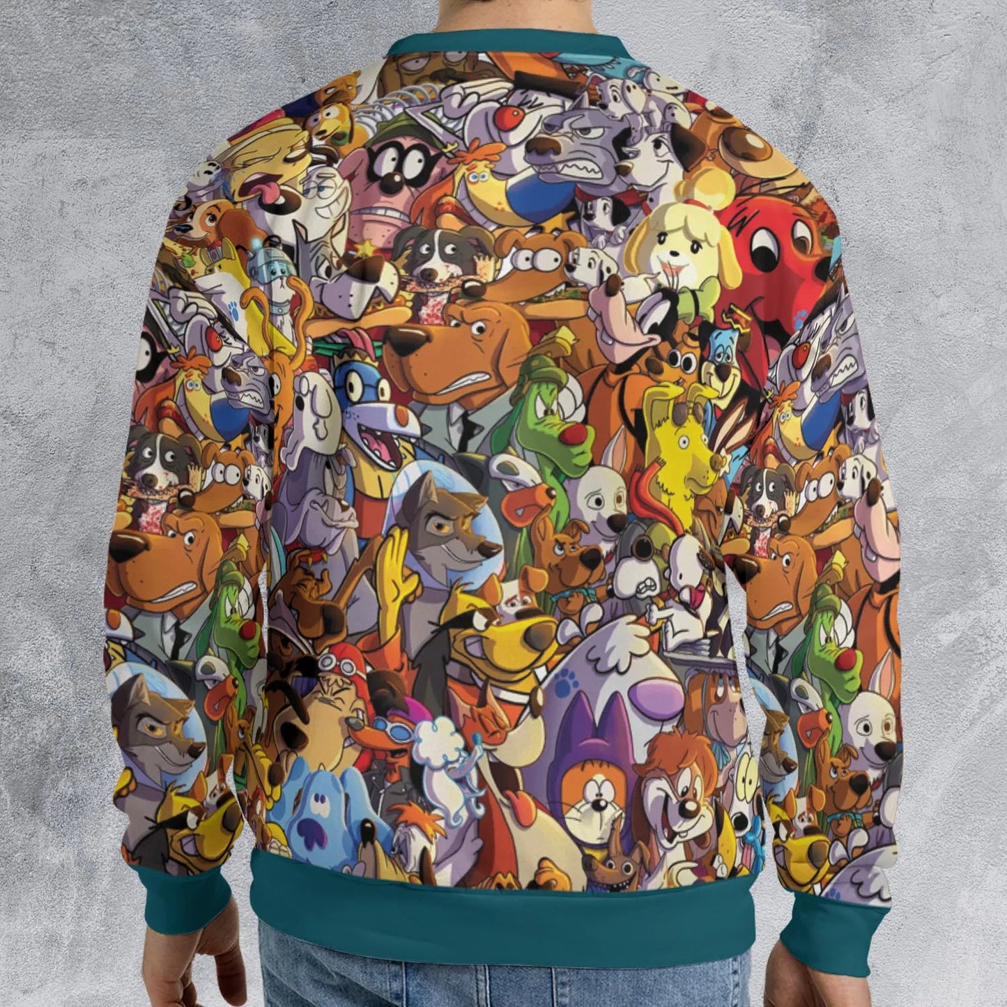 All-over Print Sweatshirt - F13YQTPW