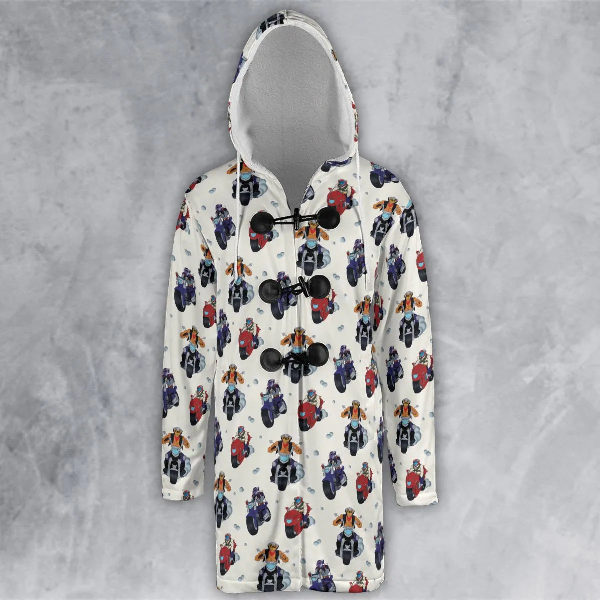 Hooded Cloak Coat - X2XF8L2P