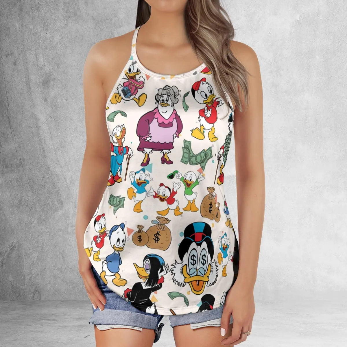 Criss Cross Tank Top - YE139V1M