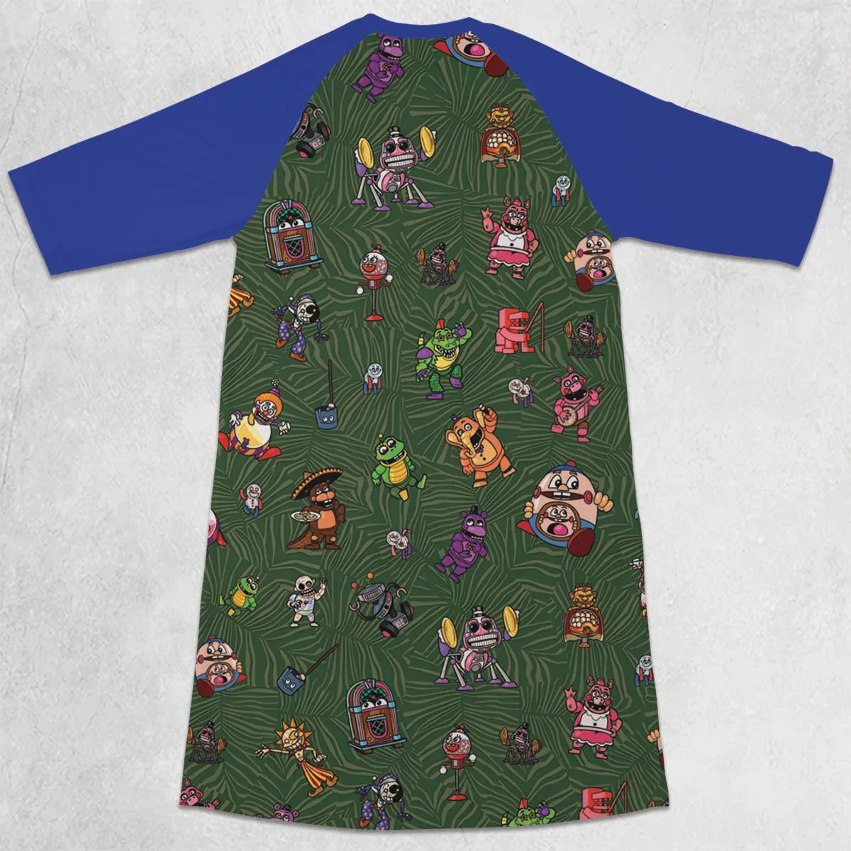 3/4 Sleeve Raglan Dress - KKVAVHB1