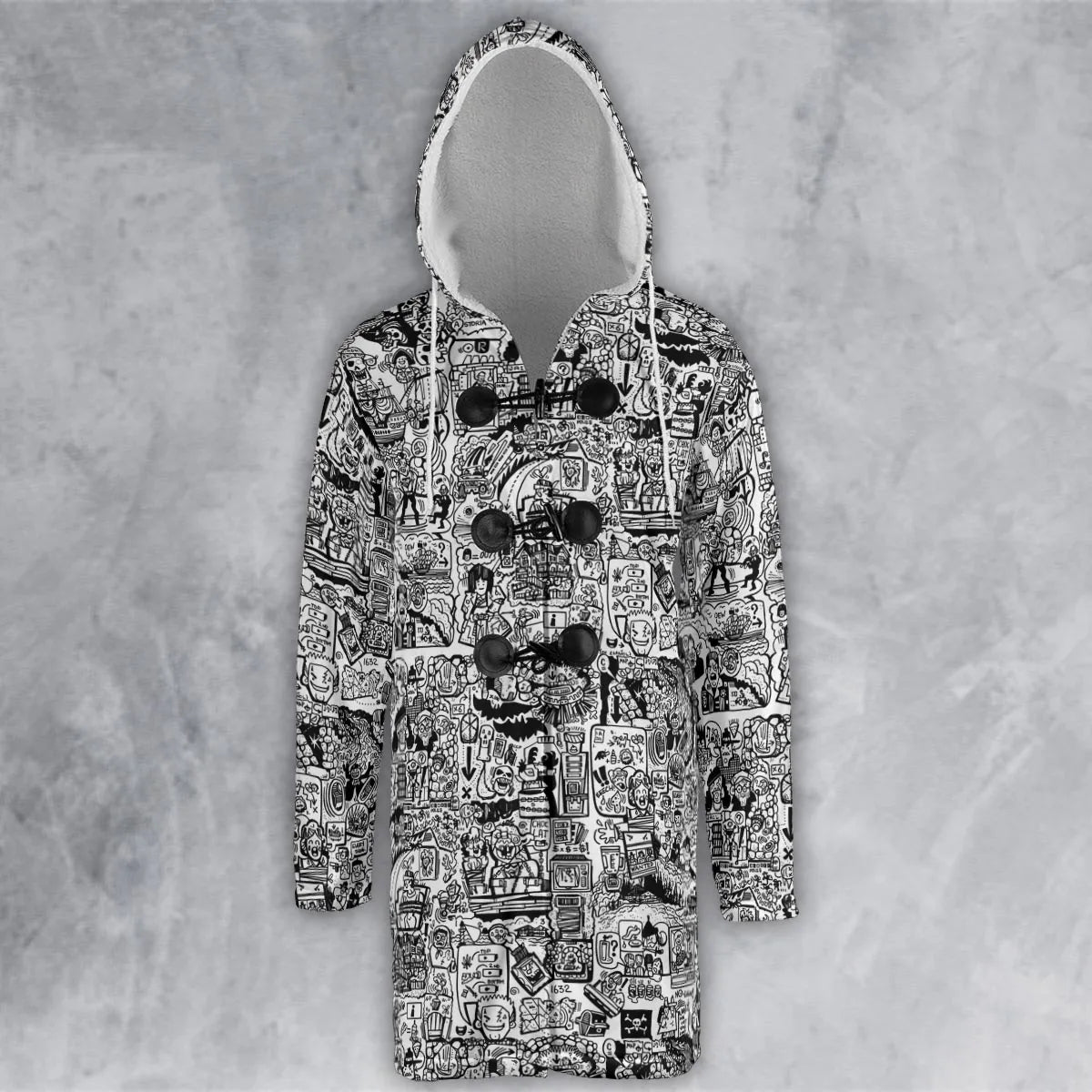 Hooded Cloak Coat - 6PNS4JMR