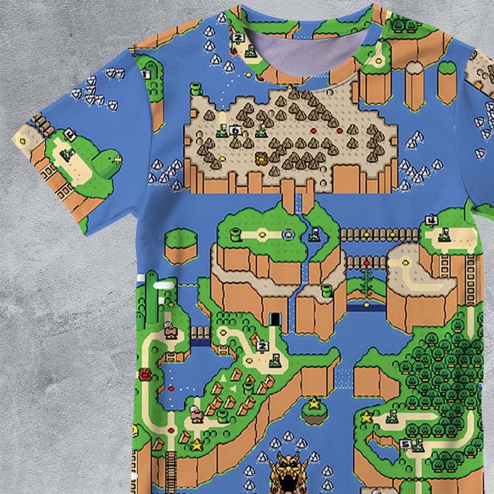 Super Mario World Map -  - 2