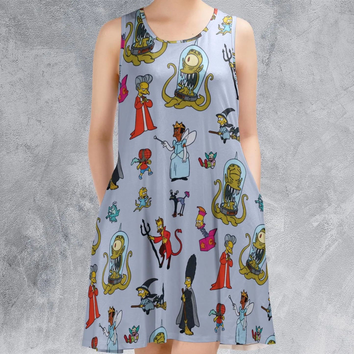 Sleeveless Dress - SWWGU8MS