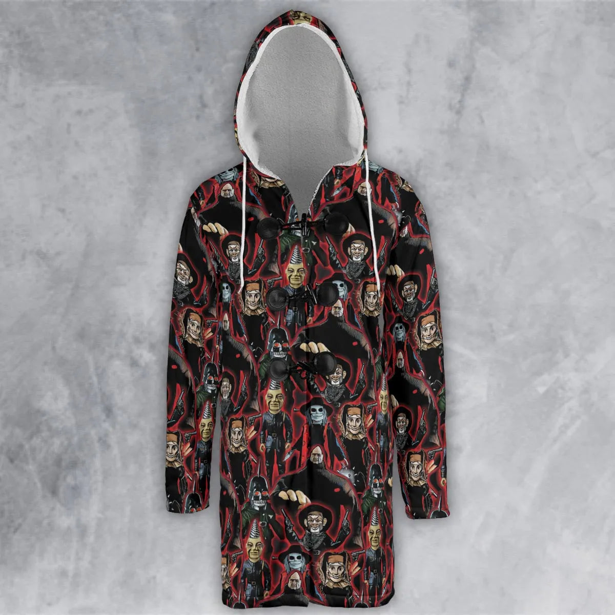 Hooded Cloak Coat - YF9UM6AM