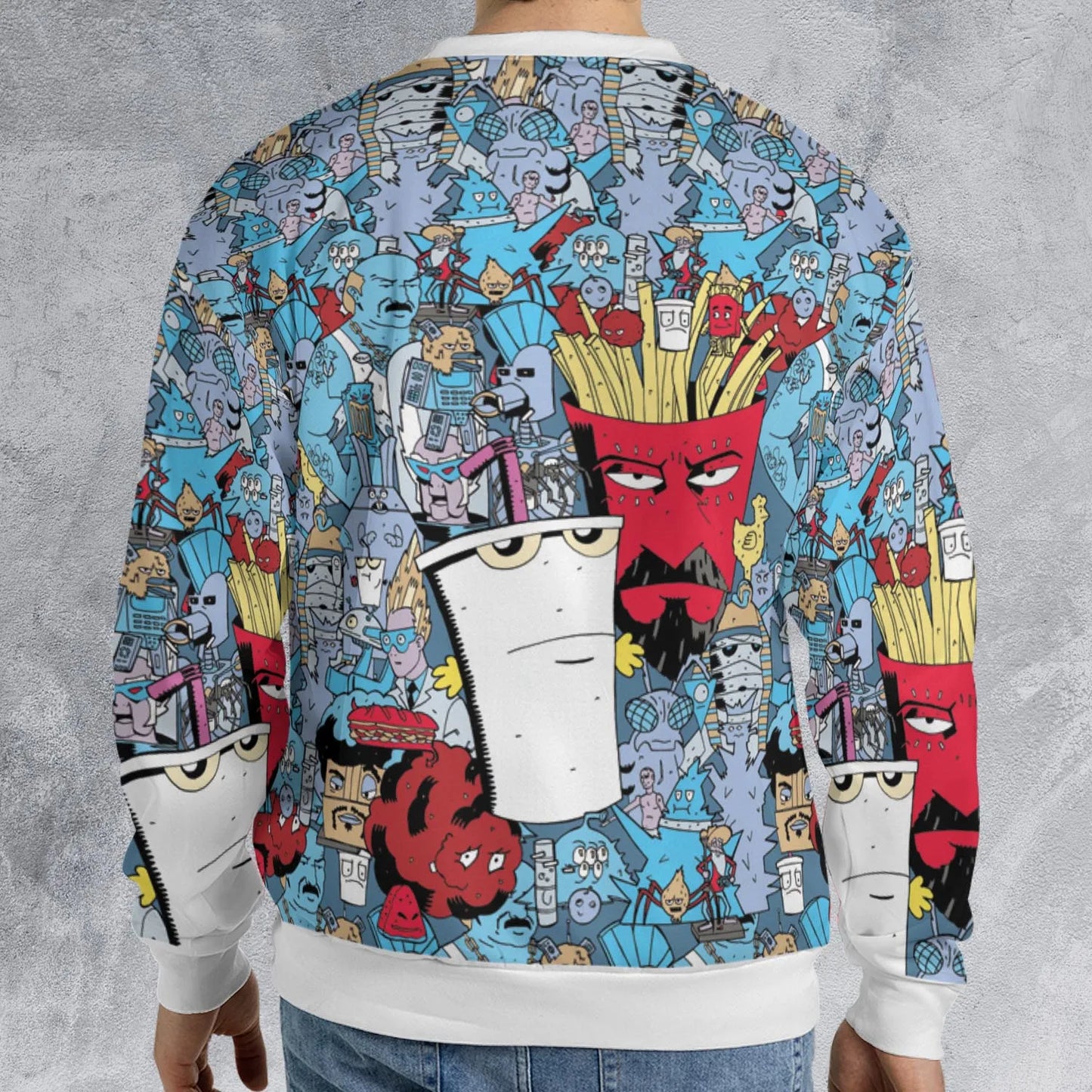 All-over Print Sweatshirt - 74GRUN8S