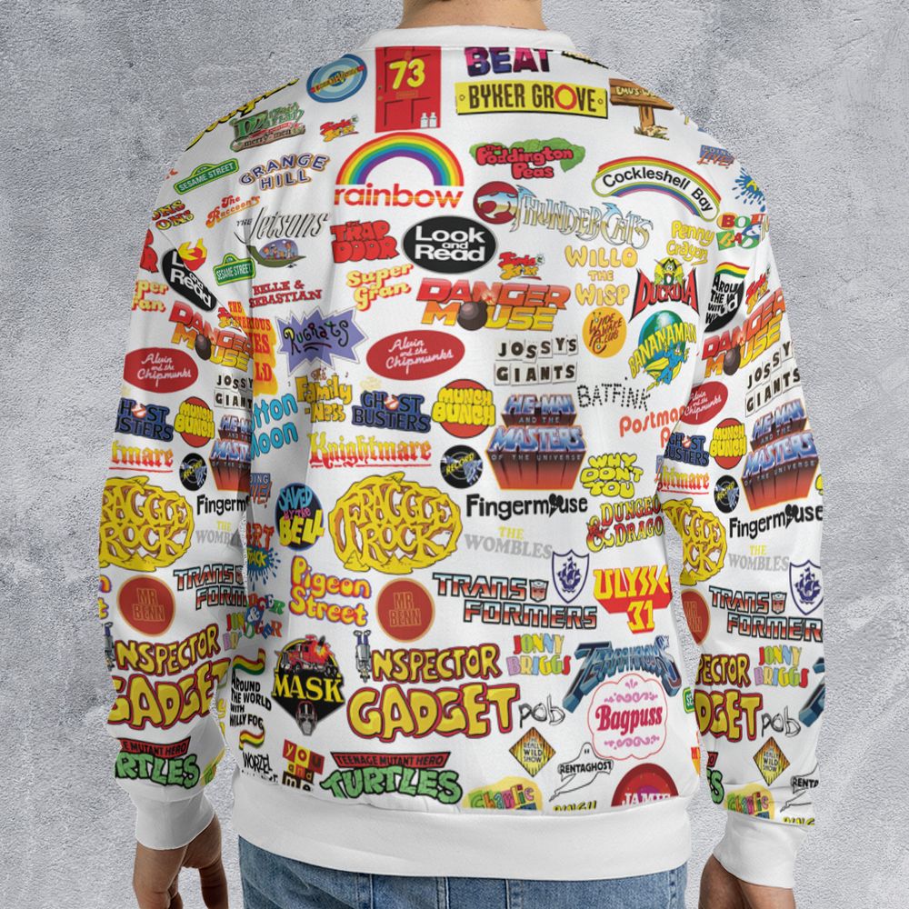 All-over Print Sweatshirt - AJYM8ED6 -  - 2