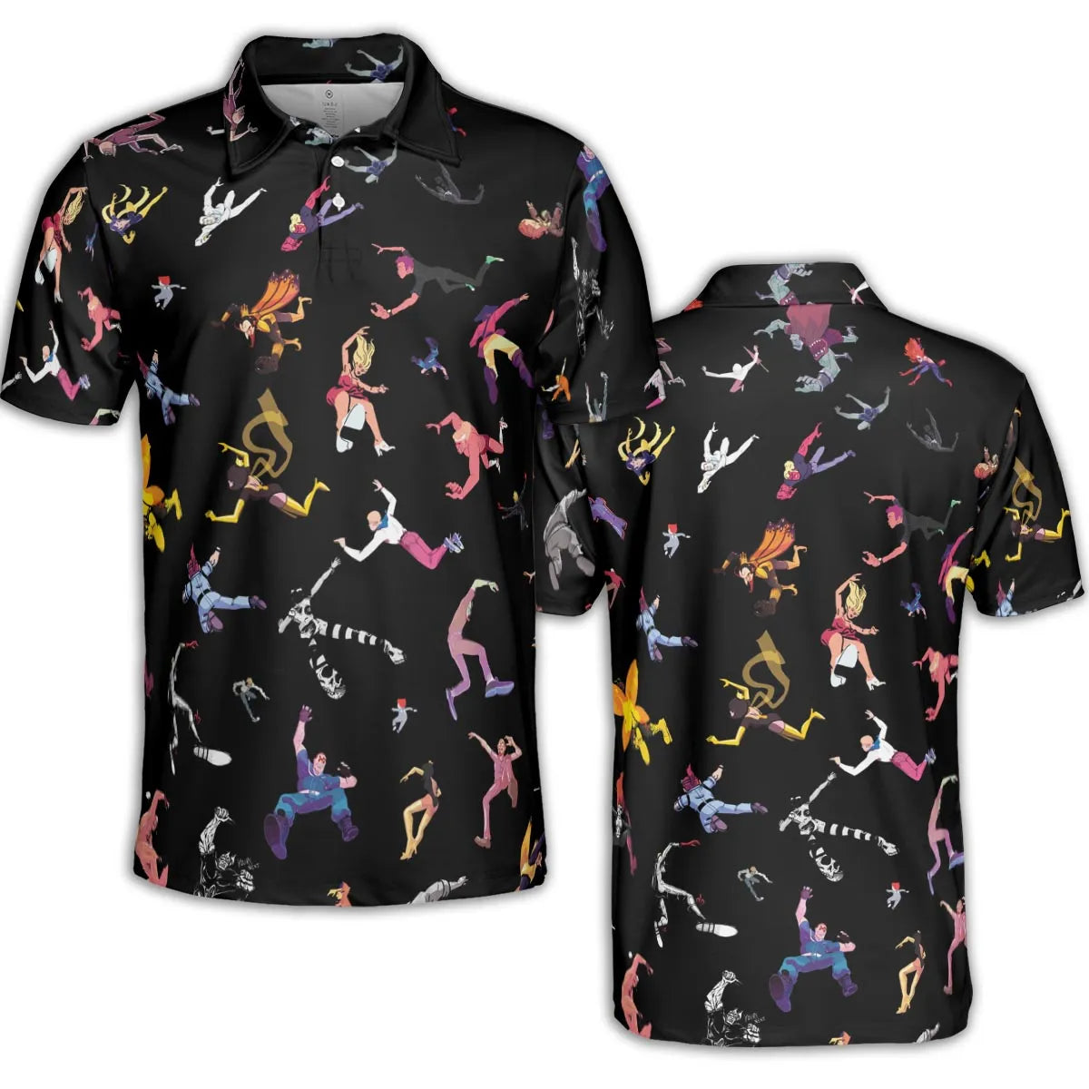 AOP Men/Women Polo Shirt - GB2KBZPL