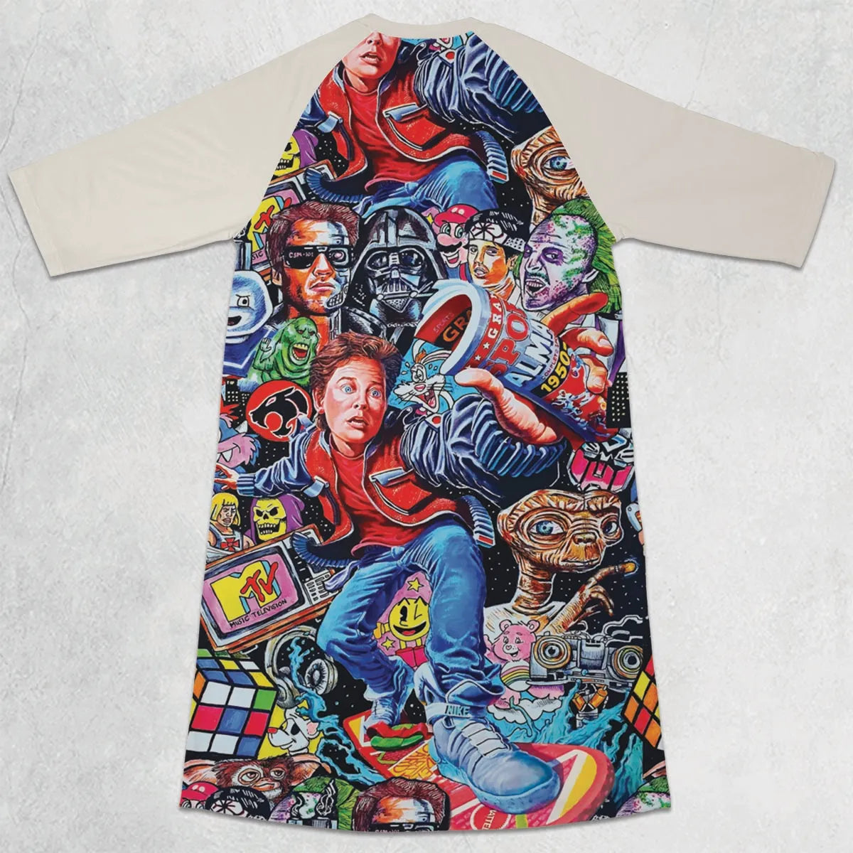 3/4 Sleeve Raglan Dress - R4PDSRAS