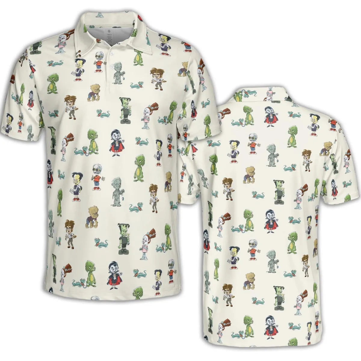 AOP Men/Women Polo Shirt - 2FUUU6NJ