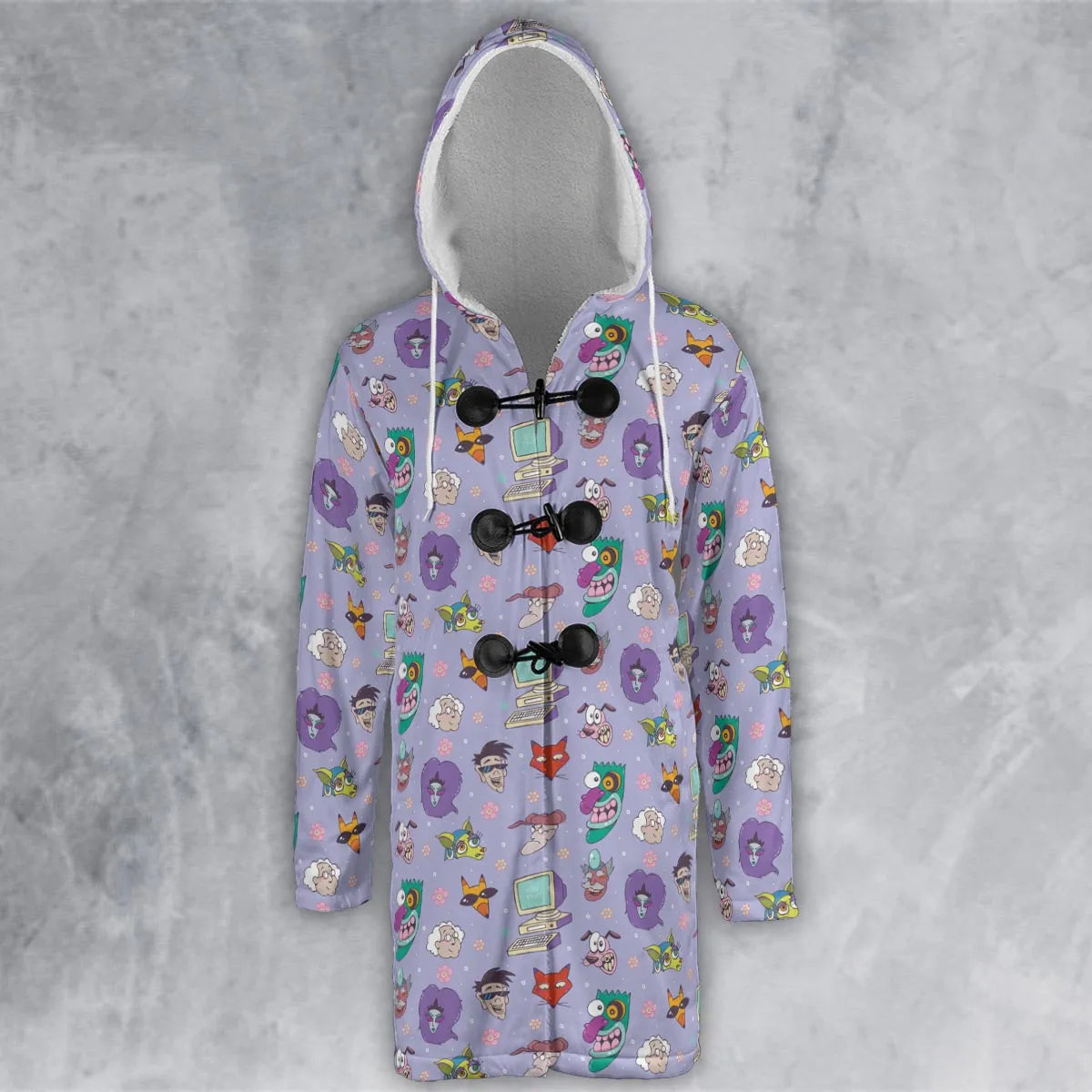 Hooded Cloak Coat - SW8XD8P7