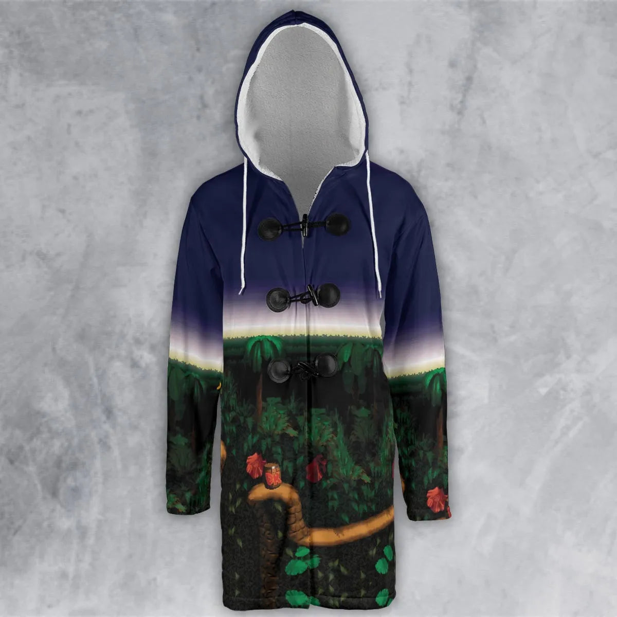 Hooded Cloak Coat - YDKD69K3