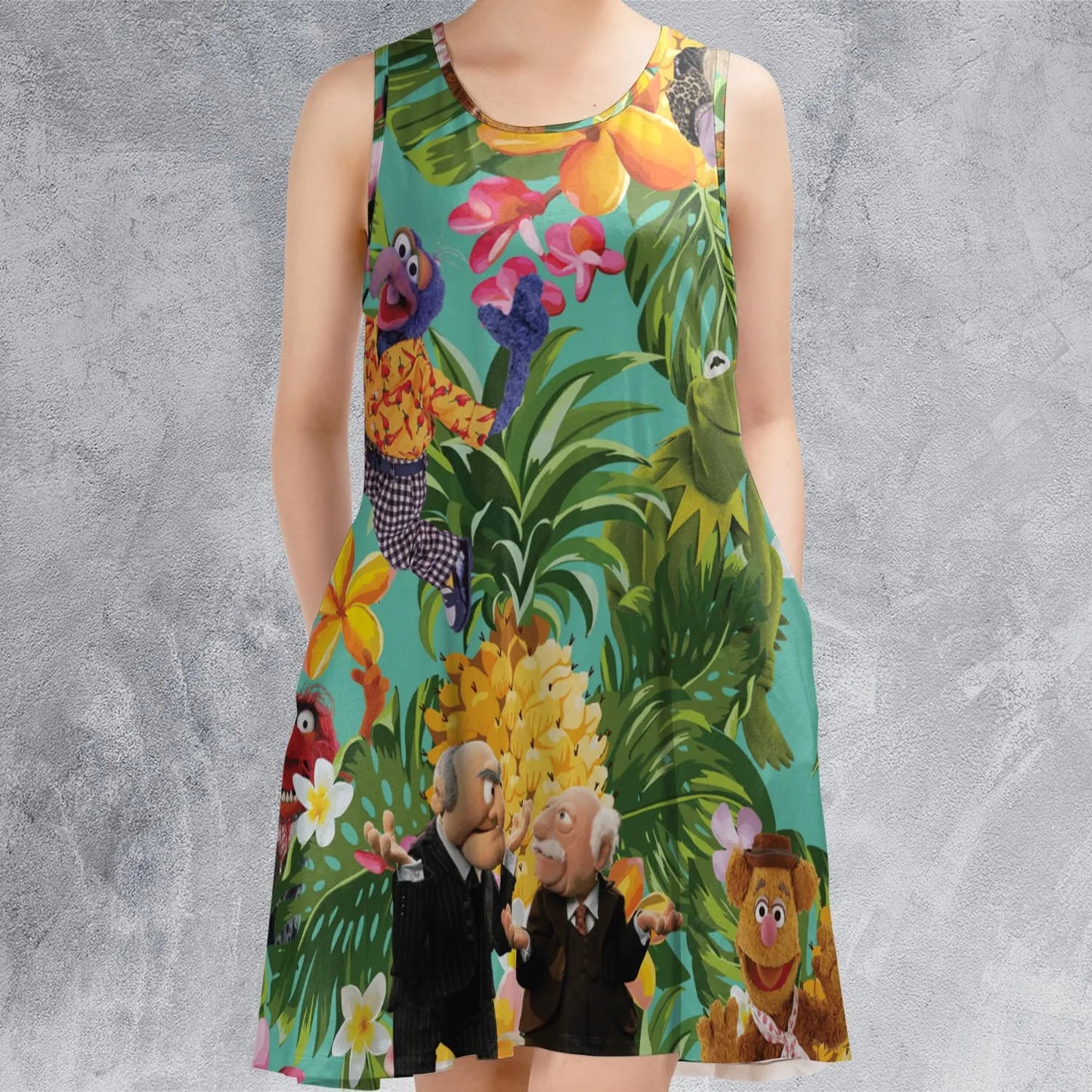 Sleeveless Dress - AMLZ4XTH