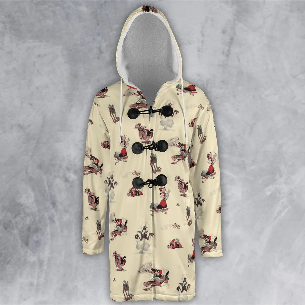 Hooded Cloak Coat - STLMKWK3