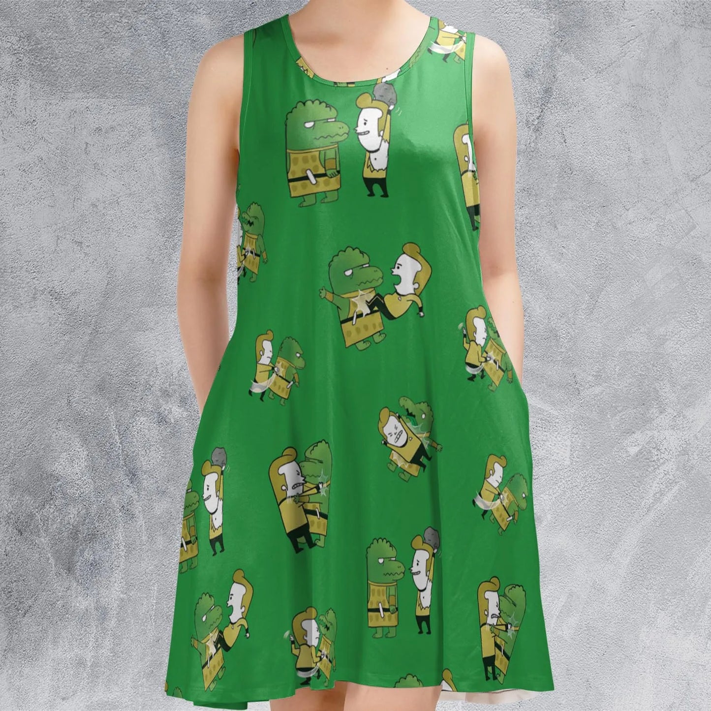 Sleeveless Dress - 4FZMWH8S
