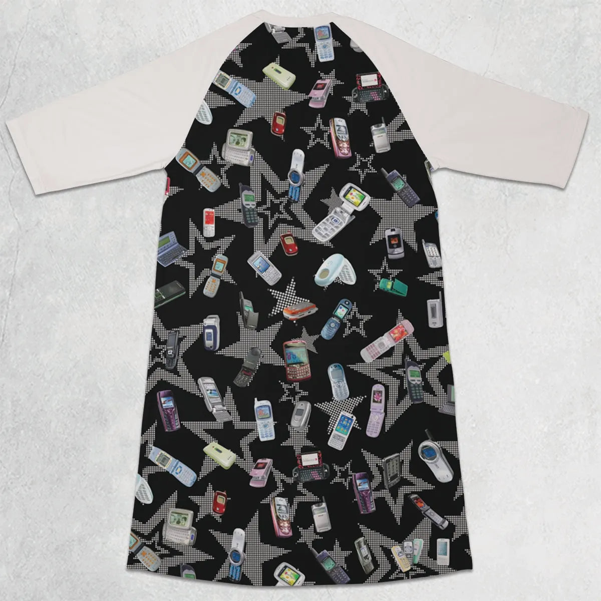 3/4 Sleeve Raglan Dress - 8SQNXAGL