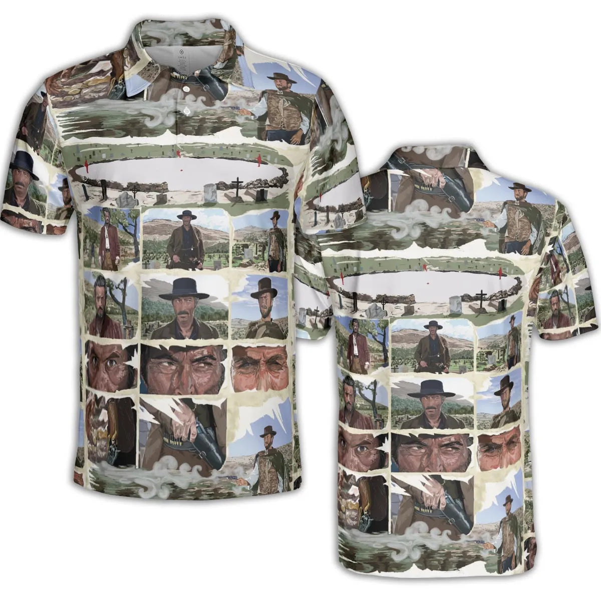 AOP Men/Women Polo Shirt - 4MGK79VP