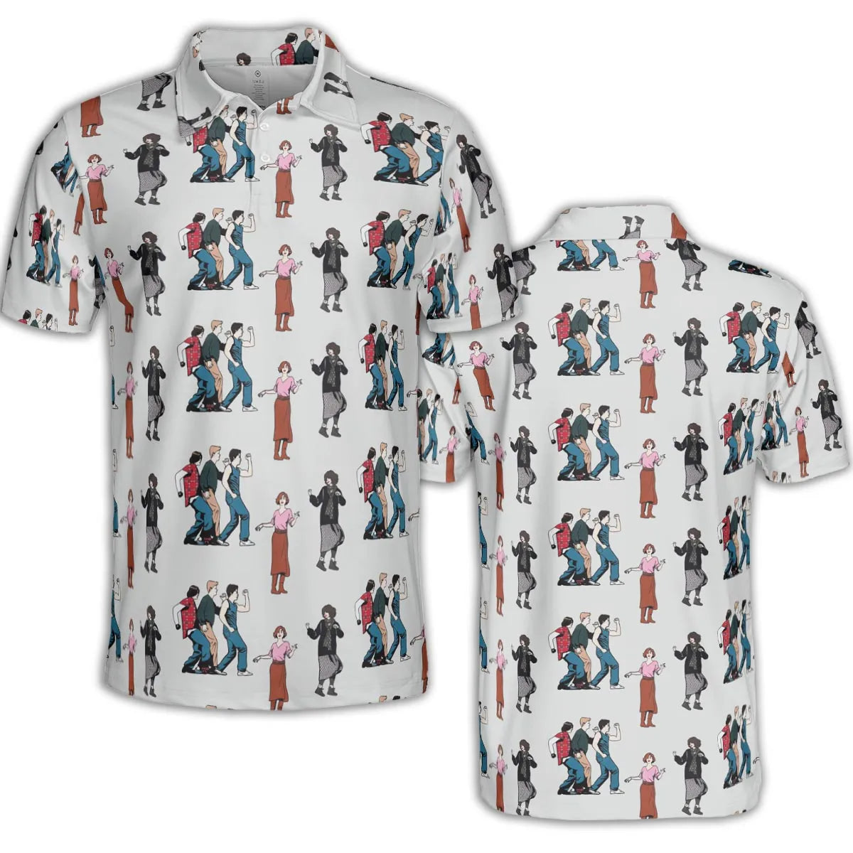 AOP Men/Women Polo Shirt - RYVVR6SV