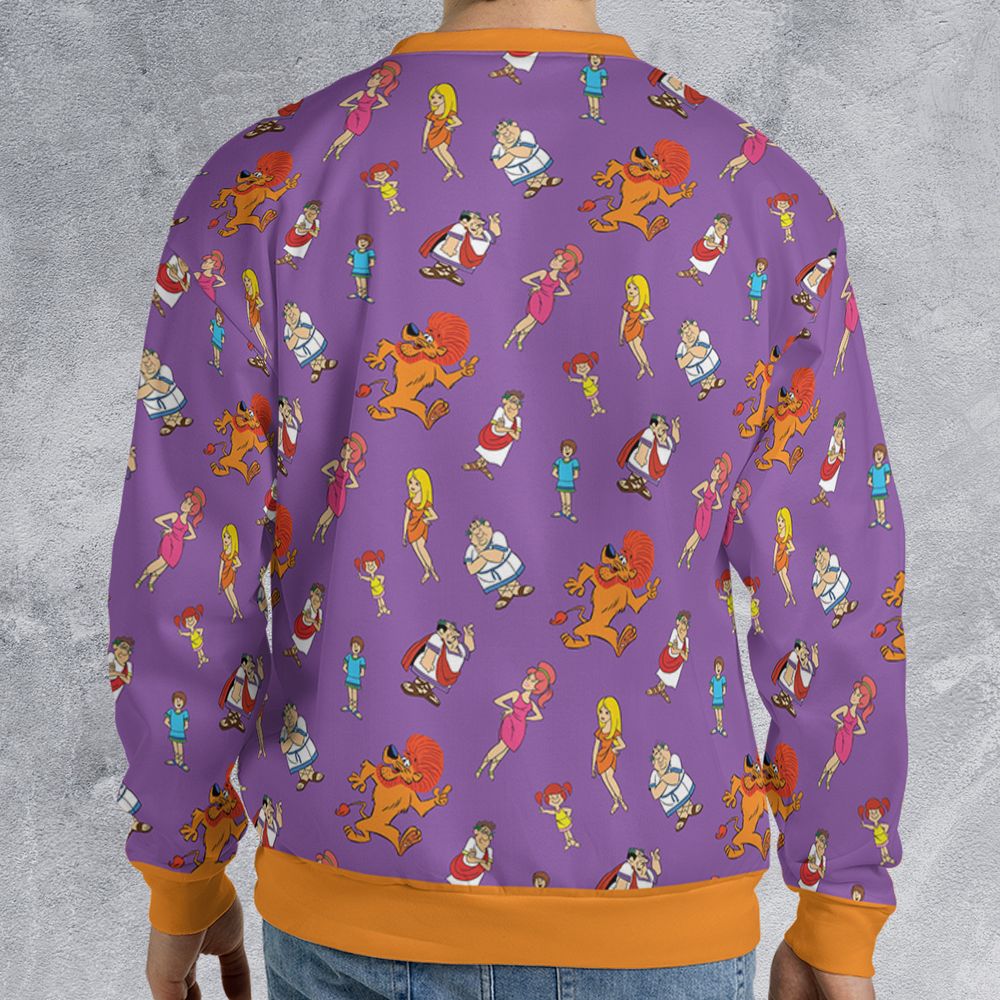 All-over Print Sweatshirt - SH8RFA1R -  - 2
