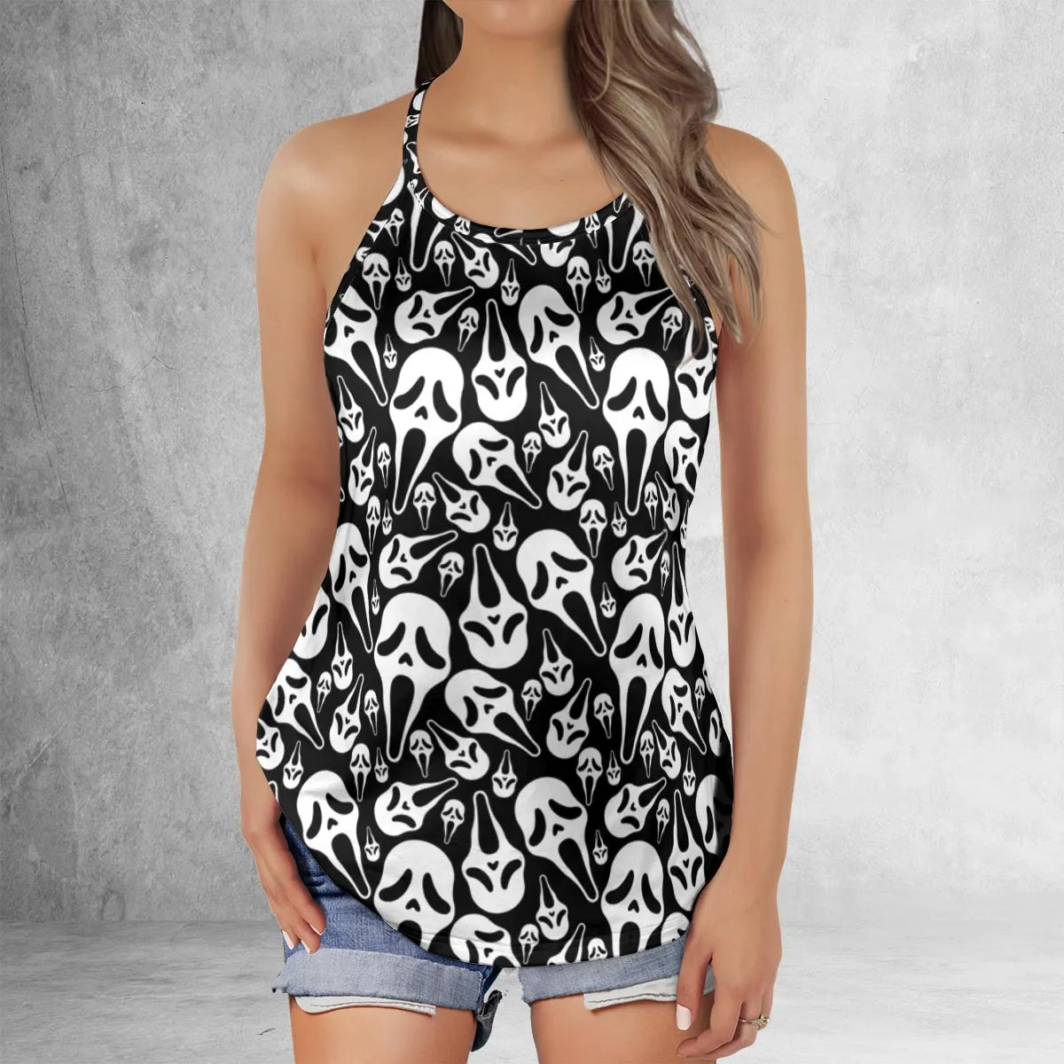 Criss Cross Tank Top - 7LUMTFRF