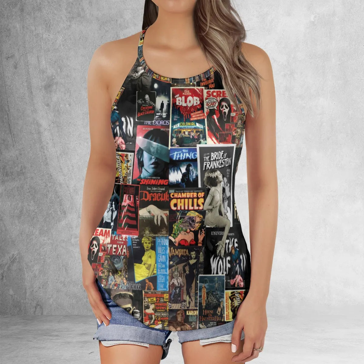 Criss Cross Tank Top - XEM5C4V2