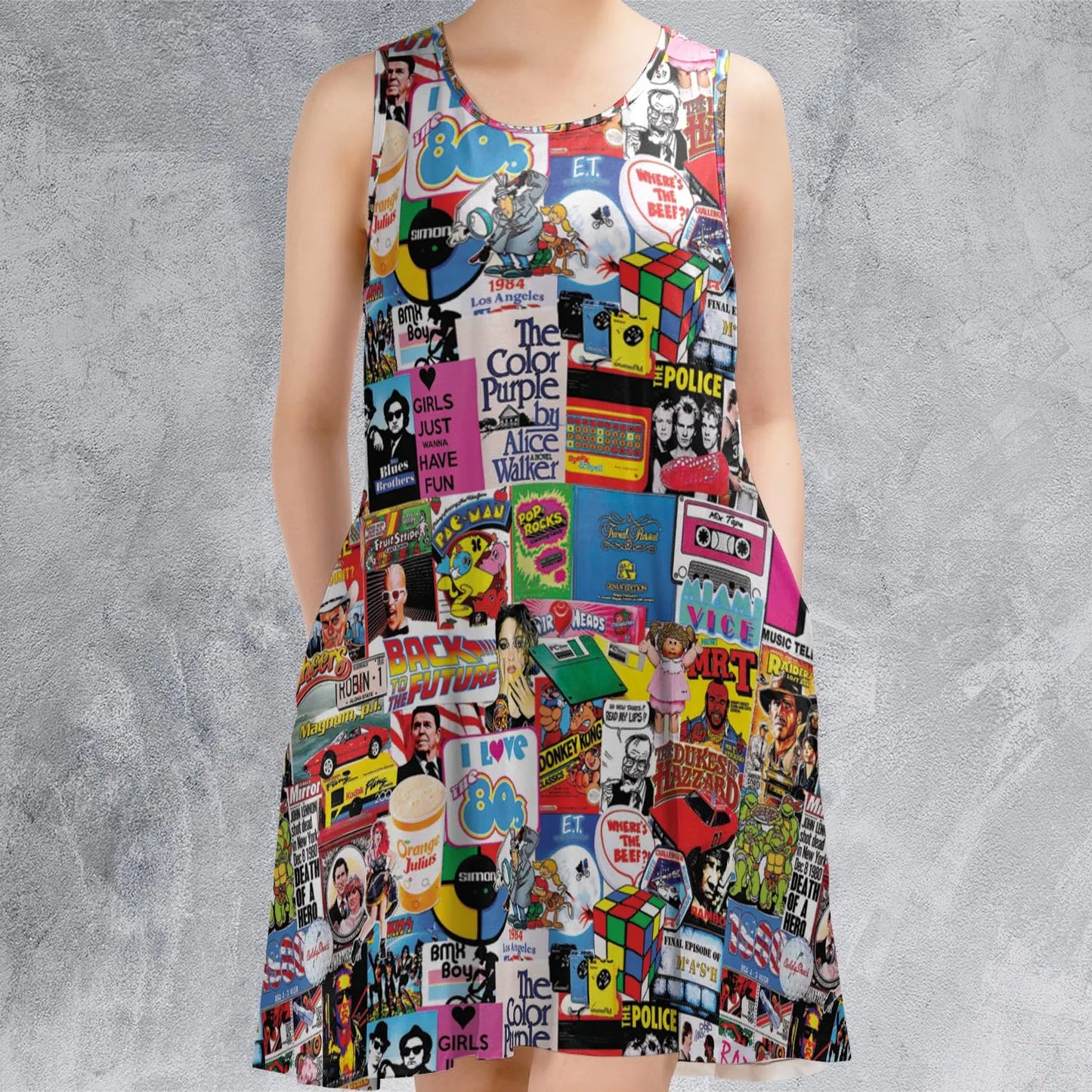 Sleeveless Dress - WXS7KXZ5