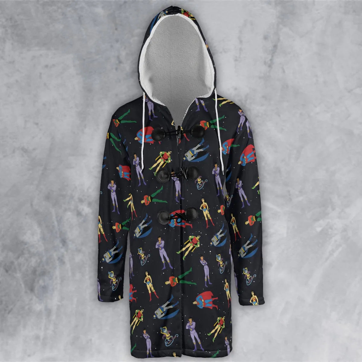 Hooded Cloak Coat - 8MVTQTA6