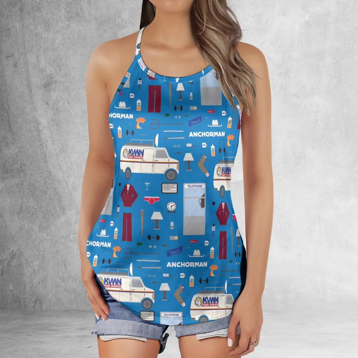 Criss Cross Tank Top - 8NRU2CRH