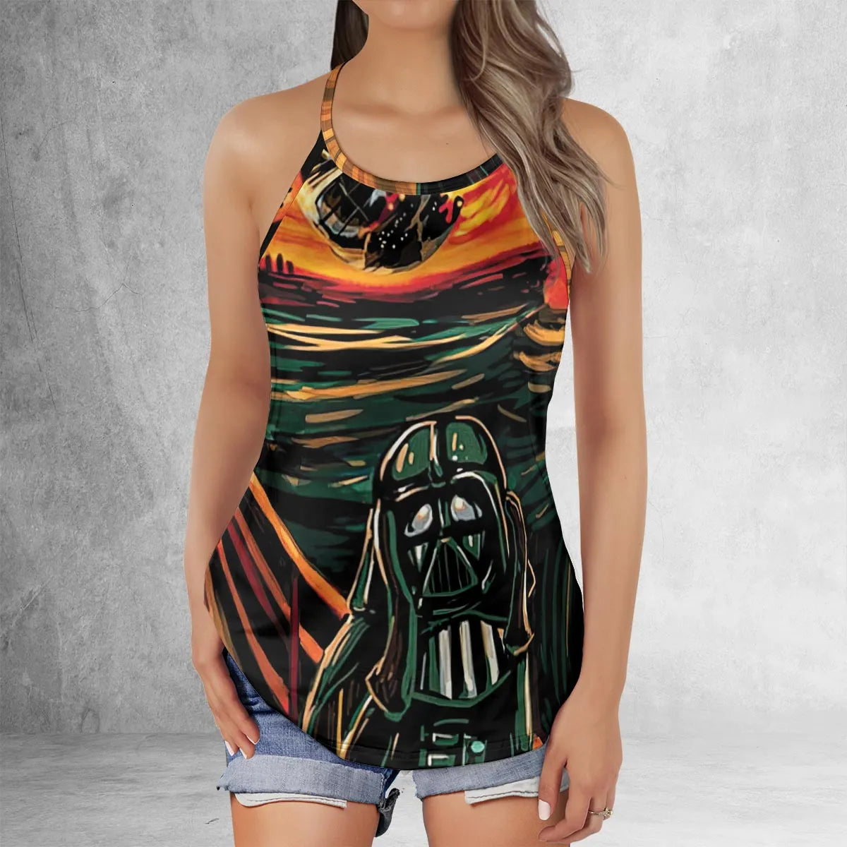 Criss Cross Tank Top - 8GAZ9LWG