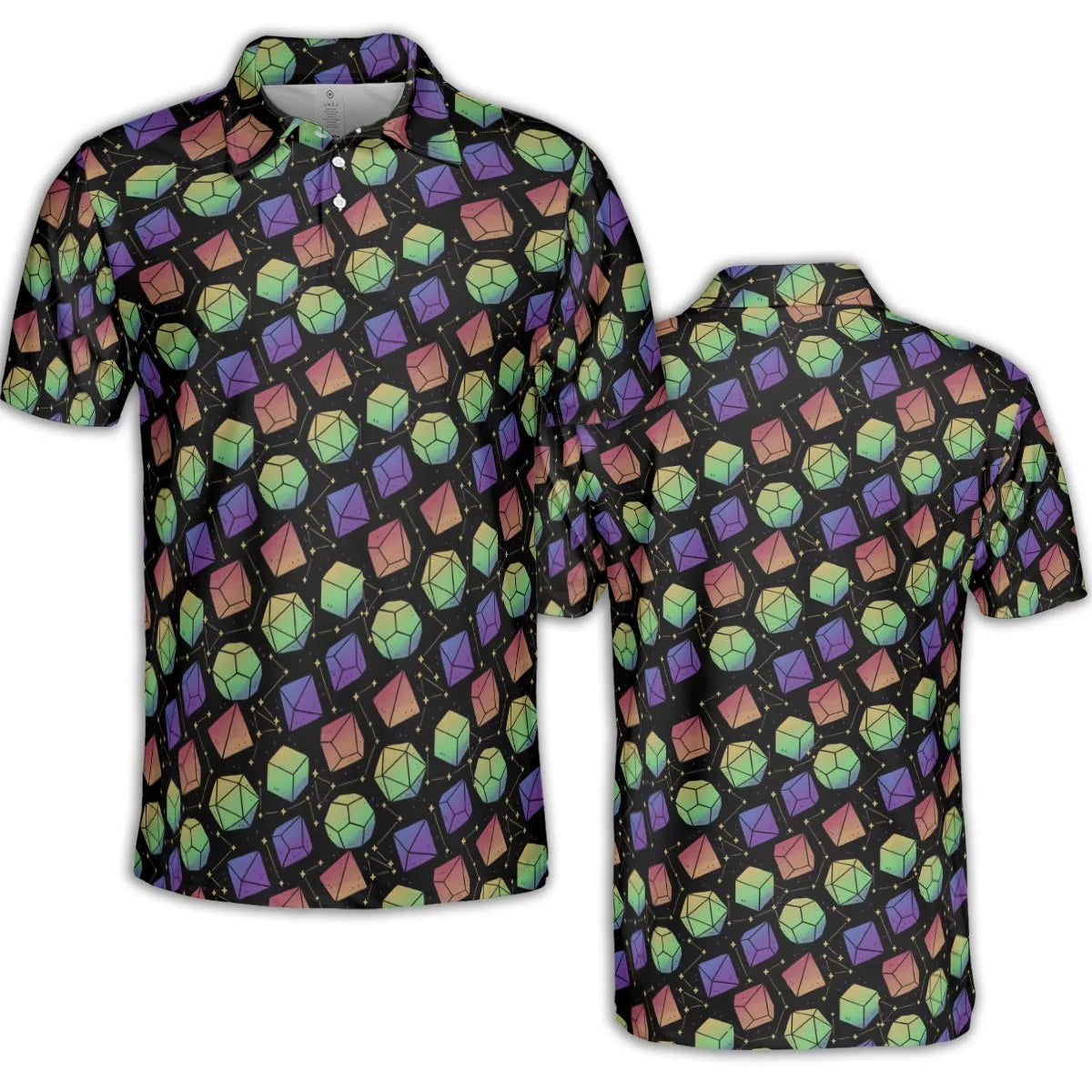 AOP Men/Women Polo Shirt - QMQ4UD78