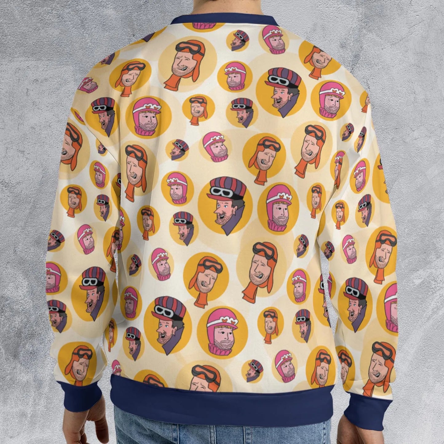 All-over Print Sweatshirt - EKBFB162