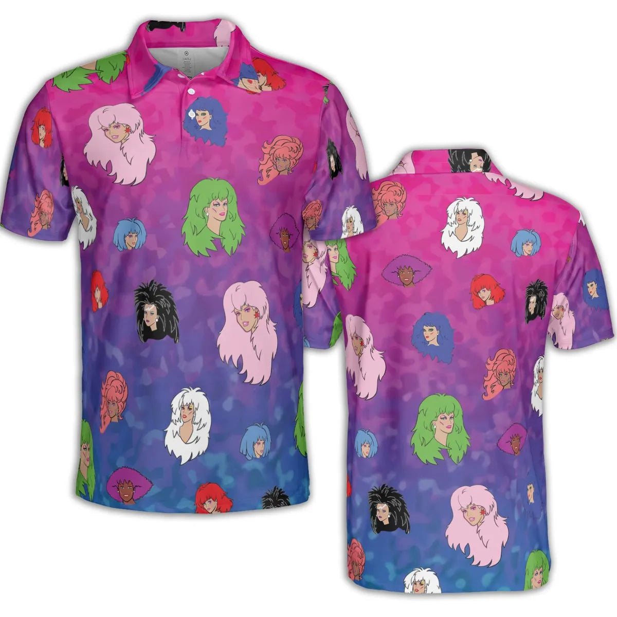 AOP Men/Women Polo Shirt - XUTSWF6T