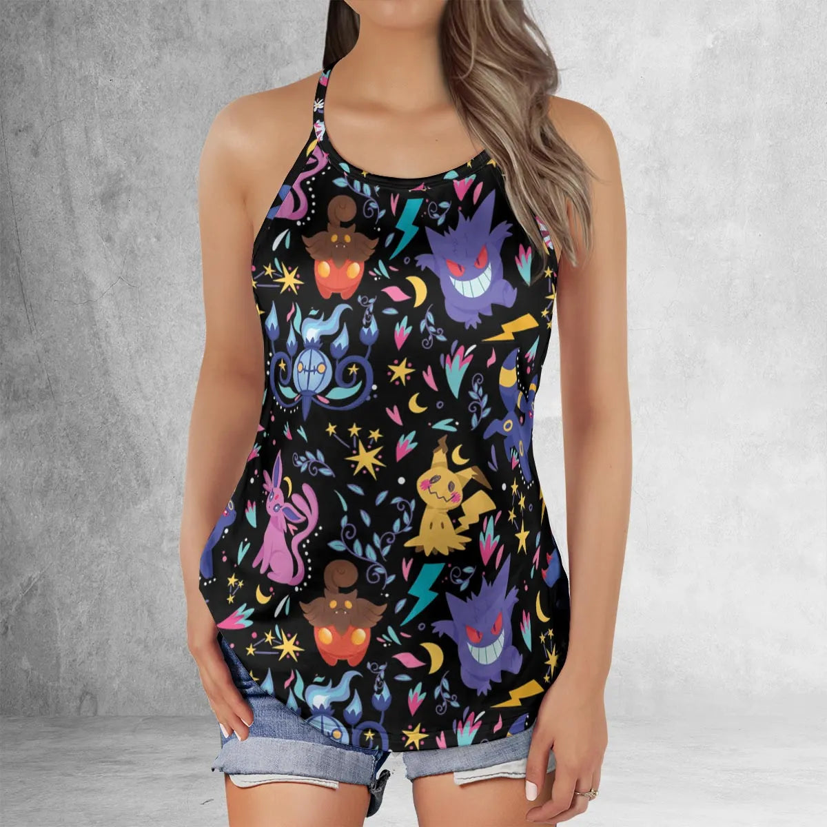 Criss Cross Tank Top - X5HBBCXM