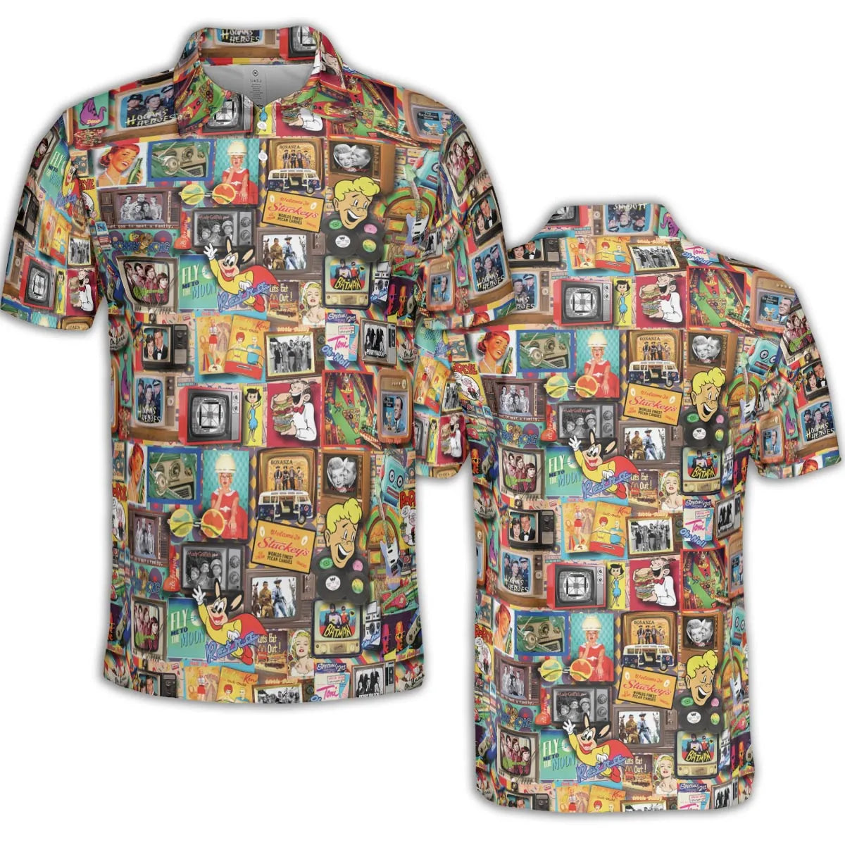 AOP Men/Women Polo Shirt - BWA7A84Y