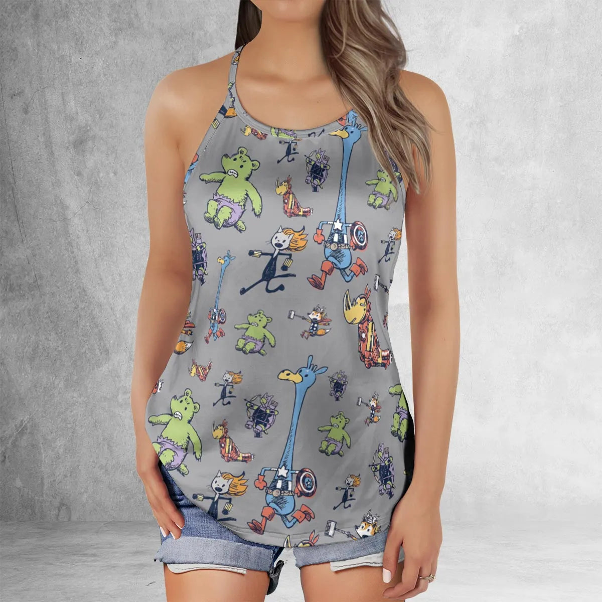 Criss Cross Tank Top - HS5K5REF