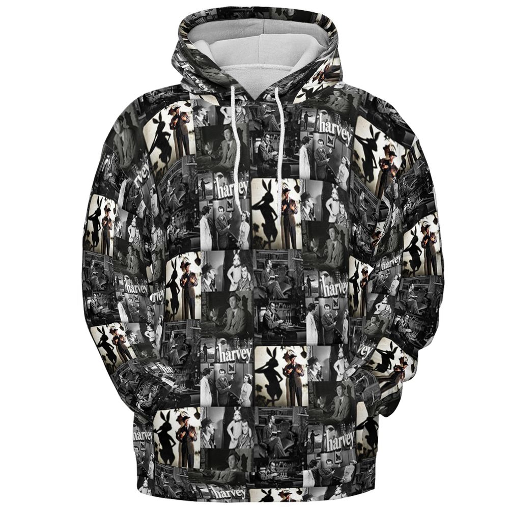 All-over Print Hoodie - E56GXTMZ -  - 2