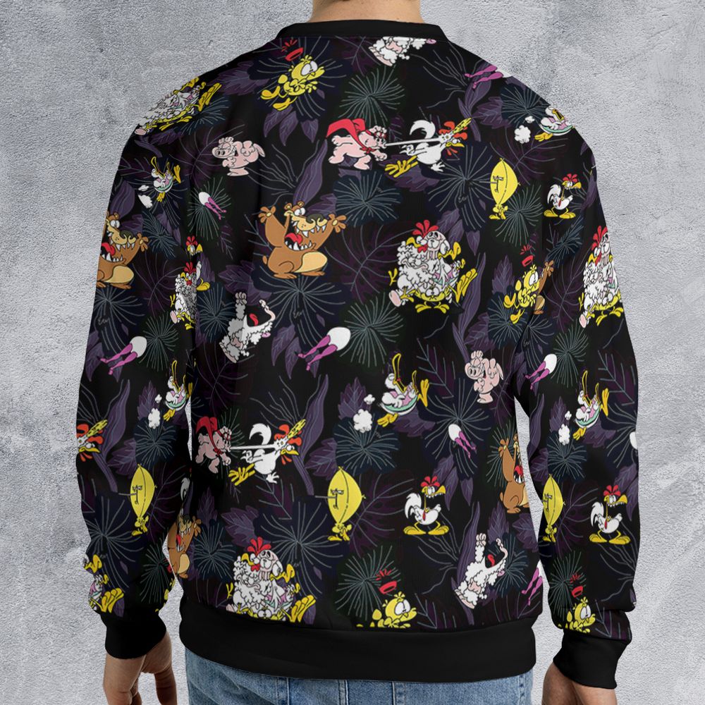 All-over Print Sweatshirt - A6QKUUHW -  - 2