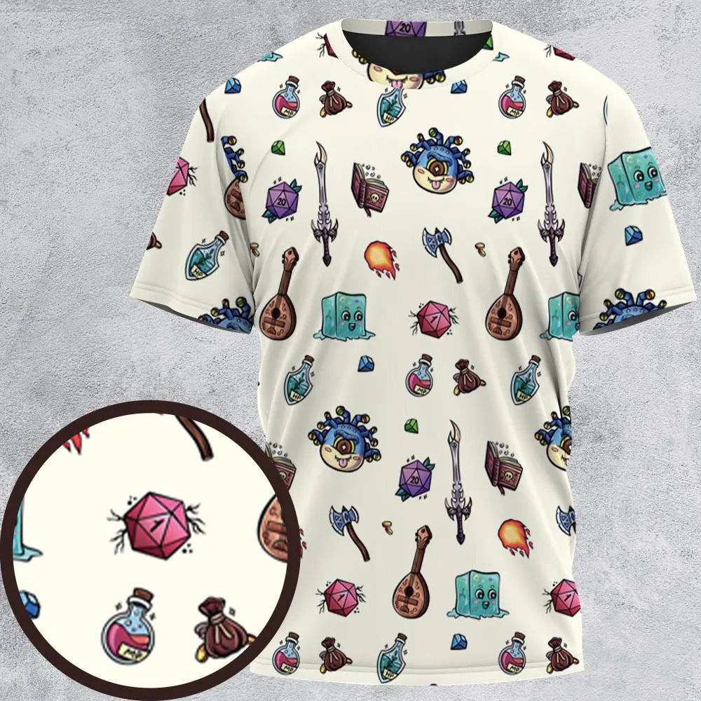 All-Over Print Unisex T-Shirt - QDXKPNW8