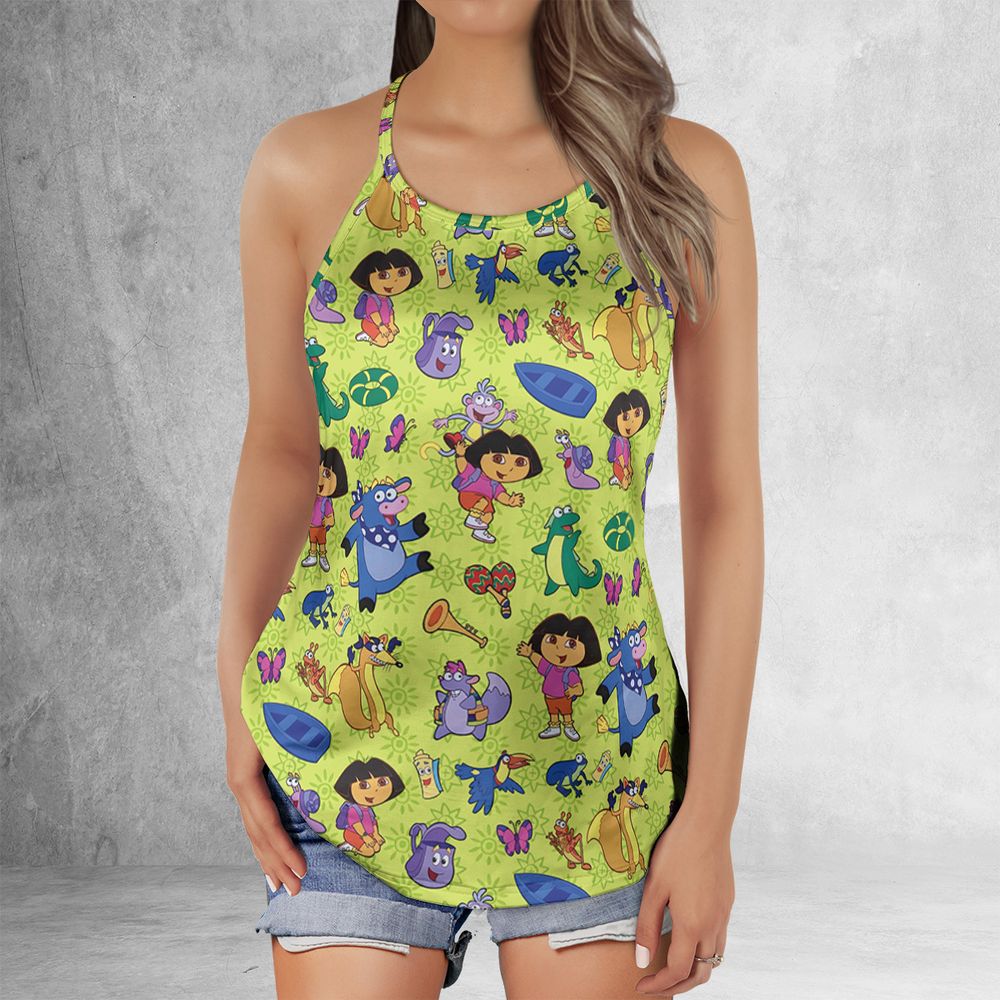 Criss Cross Tank Top - MTKBZMSL -  - 2