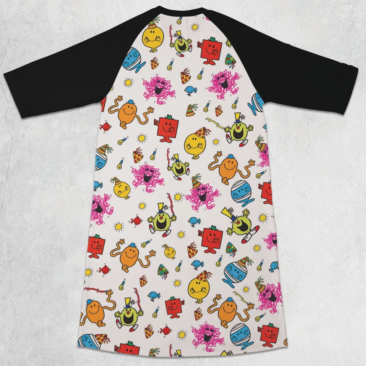 3/4 Sleeve Raglan Dress - E8DS3A59