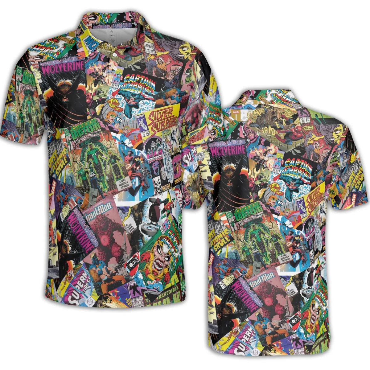 AOP Men/Women Polo Shirt - A1WXTKBT