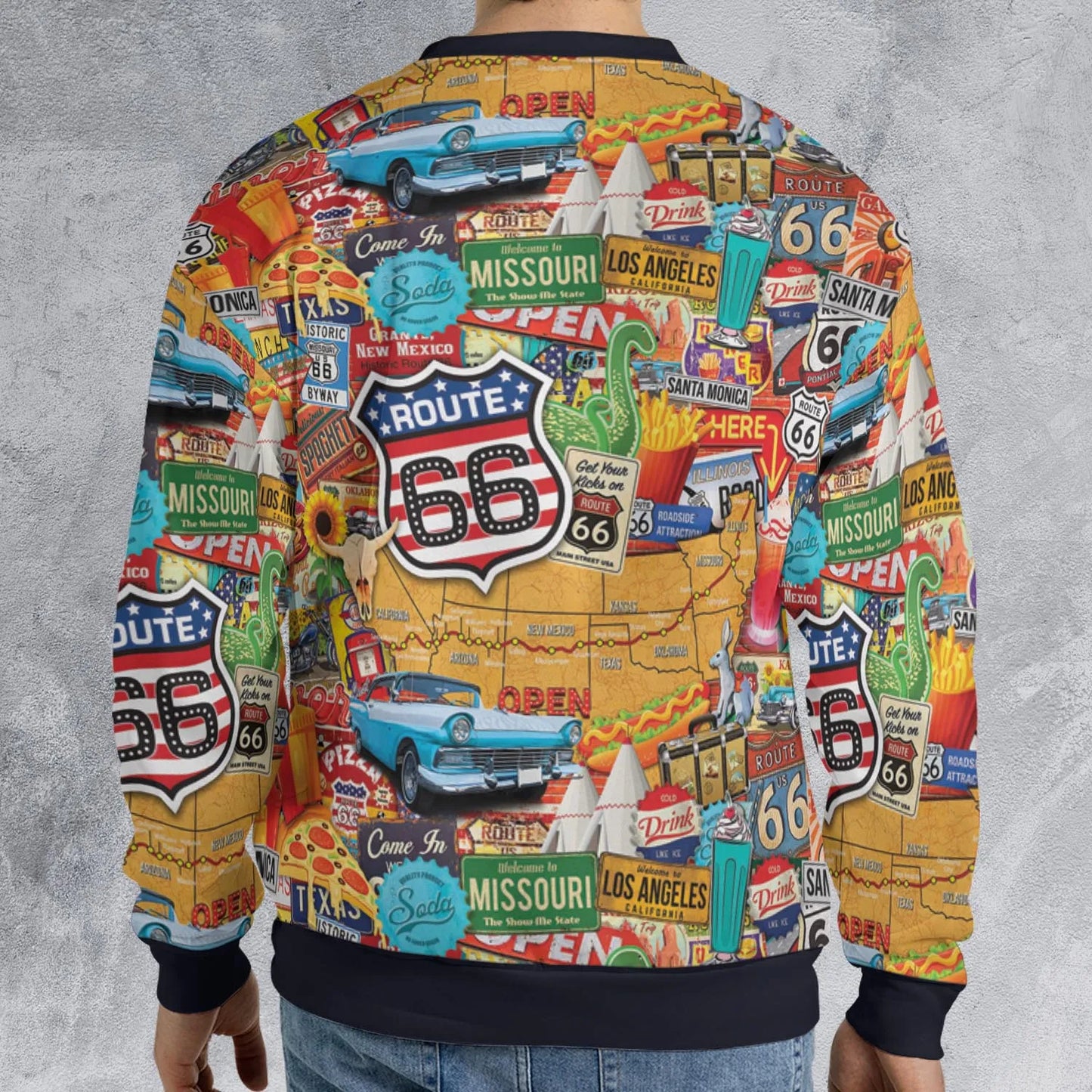 All-over Print Sweatshirt - DDQF6D8D